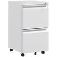 thumbnail image 1 of Vinsetto Steel File Cabinet with Lock Hanging Bar for Letter A4 Legal Size, 1 of 10