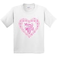 thumbnail image 3 of Inktastic Mimi's Sweetie Pie with Pink Hearts Youth T-Shirt, 3 of 5