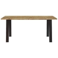 thumbnail image 4 of vidaXL Dining Table Rectangle Dining Table with Wood Legs Solid Wood Acacia, 4 of 8