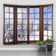 thumbnail image 3 of Tapiz con estampado de muñeco de nieve y alce con paisaje de nieve de invierno para decoración de pared del hogar, sala de estar y dormitorio, 3 of 5