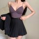 thumbnail image 1 of Camisola corta VISgogo para mujer talla única verano escote en V profundo, 1 of 1