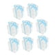 thumbnail image 5 of 1Escubio de cajas de boda Cubo Clear PVC Cubo transparente Cajas de regalo con cinta, 5 of 8