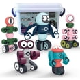 thumbnail image 1 of 35PCS Magnetic Robots for Kids,Magnetic Blocks Set with Storage Box, Stacking Robots Building Kit Toy STEM Educational Playset for Boys and Girls Ages 3-6, 1 of 7