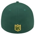 thumbnail image 4 of Men's New Era Green Green Bay Packers Stripes 39THIRTY Flex Hat, 4 of 5