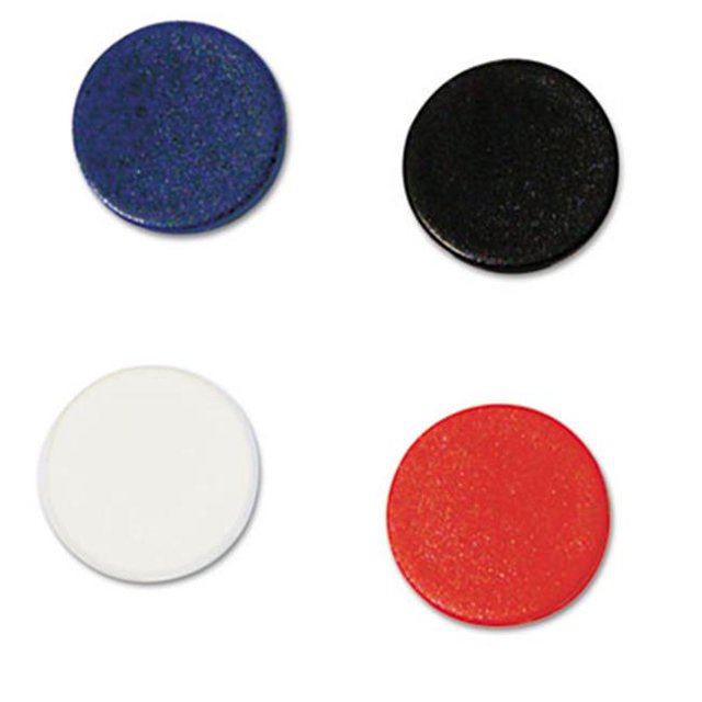 Bi-Silque Produits de Communication Visuelle IM140909 Caractères Magnétiques Interchangeables&44; Cercles&44; Assortis&44;.75 Po Dia&44; 10-Pack