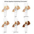 thumbnail image 7 of 2 Pack Almay Ageless Hydrating Concealer 040 Medium Deep Hyaluronic Acid 0.37oz, 7 of 7