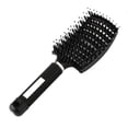 thumbnail image 1 of 2pcs Cepillo de cerdas de nailon para desenredar, cepillo para el cabello para mujer, peine para masaje del cuero cabelludo, 1 of 5