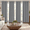 Gray, variant on 4 Panels 100% Blackout Curtains 37x63 Inch, Grommet Window Curtains for Bedroom & Living Room, Black