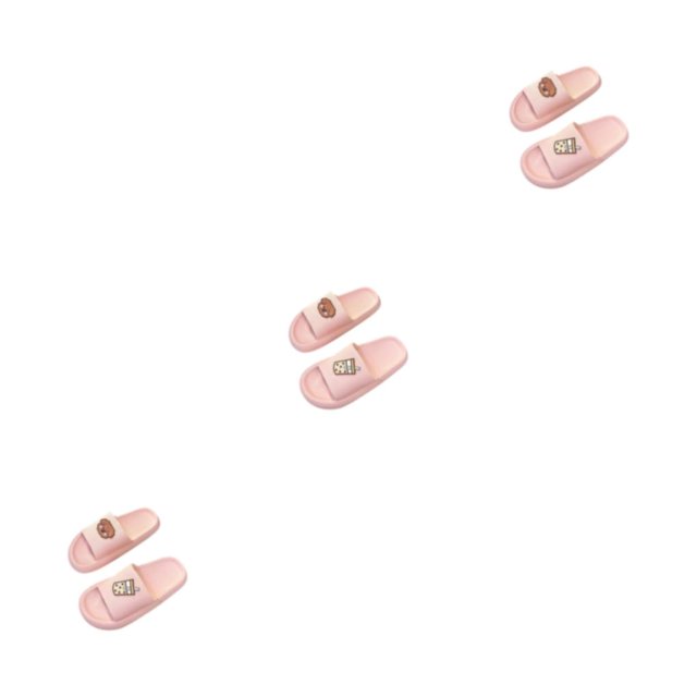 Sonducket Pantuflas de fondo y grueso, cómodas y elegantes, para interiores y exteriores, plataforma transpirable, zapatillas con punta abierta, Type1 NO1