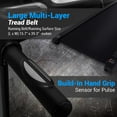 thumbnail image 4 of SereneLife Foldable Treadmill Home Fitness Equipment with LCD for Walking & Running. 12 mph, 4 of 6