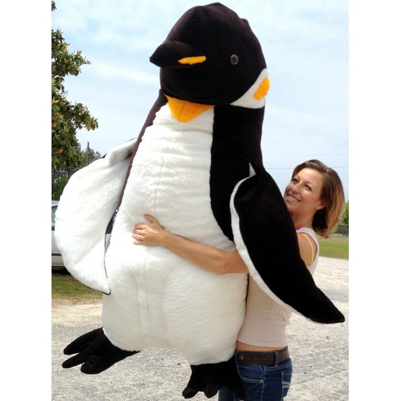 American Made Giant 5 Foot Stuffed Penguin Huge Soft Oversized Plush Animal