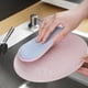 thumbnail image 3 of PIX-LINK 3 uds. de esponja de microfibra, scrubbies de cocina sin rasguños, esponjas de lavavajillas y baño, cepillo de fibra de tela, cepillo de lavado suave, esponja de limpieza de cocina PIX-LINK Gadgets de cocina, 3 of 8