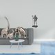 thumbnail image 2 of Estatua de , figuras de cerámica, estatua de caballero, artesanía de resina, figura decorativa, decoración coleccionable, adecuada para regala, 2 of 8