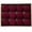 Dark Velvet Red, variant on PuSpu 46 Pcs Velvet Christmas Balls Flocked Christmas Tree Ornaments Plastic Balls Xmas Decorative Hanging Ornaments Christmas Tree Decoration Christmas Tree Ornaments