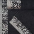 thumbnail image 5 of Superior Wisteria Floral Cotton Bath Towels, Set of 2, Black, 5 of 8