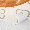 thumbnail image 5 of Erosebridal Teens Sport Basketball Twin Quilt Set,Kawaii Ribbon Bow Twin Coverlet Set for Boys Girls, 5 of 7