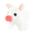 thumbnail image 3 of Cerdo de peluche electrónico interactivo para niños, juguete para cumpleaños Blanco, 3 of 9