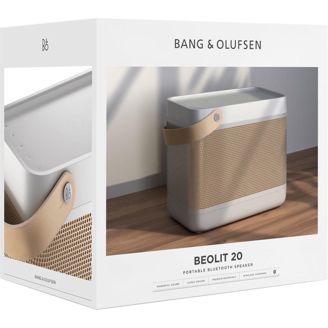 Bang & Olufsen Beolit 20 Portable Bluetooth Speaker System, Mist