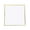 White, variant on Efavormart 10 Pack | 10" Clear / Gold Concave Square Hard Plastic Dinner Plates, Disposable Party Plates