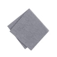 thumbnail image 2 of Elrene Home Fashions Continental Solid Texture Water and Stain Resistant Napkins, Set of 4, Gray, 17" x 17", 2 of 5