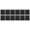 Black, variant on Pack of 12 Square Foam Panels Polyester Polyester Soundproof Wall Panels Wall Tiles Suitable for Living Room Studios