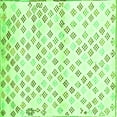 thumbnail image 1 of Ahgly Company Indoor Square Southwestern Green Country Area Rugs, 6' Square, 1 of 1