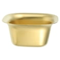 thumbnail image 5 of Raindrops 1Pack Golden Condiment Sauce Bowl 12.5x8.0x6.0in 304 Stainless Steel Heat Resistant for Indoor Barbecues, 5 of 8