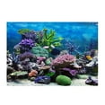 thumbnail image 4 of Acuario vívido Fondo Telón de fondo Cartel Mar Baloncesto Parque infantil Coral M Zulema Vinilo decorativo pecera, 4 of 8