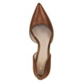 thumbnail image 2 of YDN Women Graceful Stilettos High Heels D'Orsay Pumps Pointed Closed Toe Slip On Classic Party Dressy Shoes Size 8 Chocolate, 2 of 5