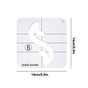 WQQZJJ Home Essentials Clearance,Home Supplies,Acrylic DIY Sewing Patchwork Ruler Special-shaped Hollow Sewing Kit Patchwork Template,Household Items Deals,Holiday Big Savings