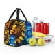 thumbnail image 5 of Easygdp Sunflower Starry Night Vibes Bolsa Térmica Premium - Tela Oxford Impermeable, Gran Capacidad, Bolsillo Frontal, Unisex para Trabajo, Escuela, Actividades al Aire Libre y Picnics, 5 of 8