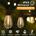 thumbnail image 3 of Cadena de luces Larkvue, 29 m, 30+2 LED, impermeables, regulables, 3 of 9