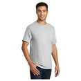 thumbnail image 4 of Port & Company Men's Essential Cotton T-Shirt with Pocket Ash 3X-Large, 4 of 6