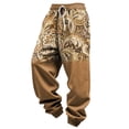 thumbnail image 4 of Mens Sweatpants with Pockets Cool Western Cowboy Style Print Relaxed Fit Elastic Waist Joggers Jogging Pants, 4 of 4