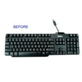 thumbnail image 2 of English US EXTRA Large letters white background keyboard stickers x 3 sets, 2 of 3