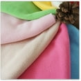 thumbnail image 4 of Minkissy 10PCS Simple Design Fleece Patchwork Material for Women Assorted Color Sewing, 4 of 7