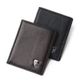thumbnail image 5 of Cartera de estudiante súper mini de piel de vaca de estilo coreano, billetera pequeña ultrafina y súper suave para hombres, 5 of 5