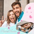 thumbnail image 3 of Custom Blanket with Photo Personalized Blankets and Throws Picture Blanket for Birthday Christmas Valentine Customized Gifts for Mom Dad Couple Girlfriend Boyfriend Wife Husband, 3 of 6