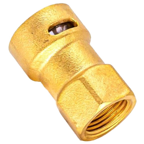 RectorSeal 87038, Brass, 0.5 in. Quick Connect Socket Pipe Fittings