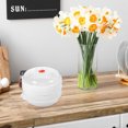 thumbnail image 4 of UPOUART Lidded Microwave Steamer Double Layer Vegetable Steamer For Multi Food Cooking For Healthy Meals For Home Use, 4 of 8