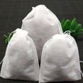 thumbnail image 3 of 100Pcs/Lot Teabags Lightweight Empty Square Cooking Spice Scented Tea Bags with Seal Filter Paper Natural Drawstring Herb Pouch 100pcs 5.5x7cm, 3 of 9