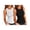 White+Black, variant on Womens Tank Tops 2 Pack Summer Top Ribbed Sleeveless Racerback Basic Top Slim Fitted Round High Neck Sexy Tank Tops for Wome White S-XXL