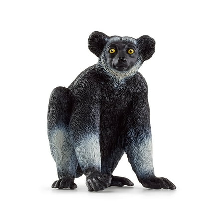 Schleich Wild Life - 2" Indri Monkey Toy Figurine - Realistic Animal Toys - Durable, Educational Figure for Fun Imaginative Play - Kids and Toddlers Ages 3  14877