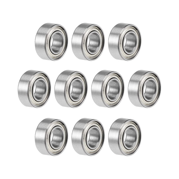 MR84ZZ Deep Groove Ball Bearings 4mmx8mmx3mm Double Shielded Chrome Steel P6 10pcs