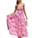 thumbnail image 2 of Vestido largo sin tirantes NikouMX Vestido con estampado floral para mujer Vestido largo floral de verano, 2 of 6