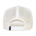 thumbnail image 4 of Goorin Bros. The Farm Unisex Original Adjustable Snapback Trucker Hat One Size White (White Tiger), 4 of 5