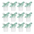 thumbnail image 1 of KAKOWELY 20pcs European Style Creative Candy Gift Box Fashion Sweet Packing Case for Wedding Party (Green Sakura, With Silk Ribbon),4.72"X3.94"X1.65", 1 of 4