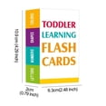 thumbnail image 3 of NAOJIE Educational Flash Cards Set,Sight Word Flash Cards,Colors & Shapes Flash Cards,Numbers & Letters Flash Cards,Preschool Learning Activities, 3 of 6