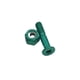 thumbnail image 1 of Naiovety Tornillo para monopatín, tornillos de montaje de puente Longboard de acero inoxidable, pernos, tuercas, piezas de repuesto para niños y adultos patinar Verde Naiovety OD022035-02, 1 of 6