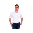 thumbnail image 1 of Camiseta I Love Shape Seamless Cuello V con Mangas blanca 4005, 1 of 2